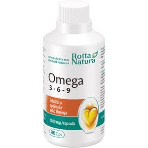 Supliment alimentar Omega 3-6-9, 90 capsule, ROTTA NATURA