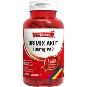 Supliment alimentar Urimix Akut 100mg PAC, 30 capsule, ADNATURA