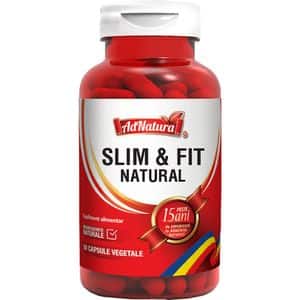 Supliment alimentar Slim & Fit Natural, 30 capsule, ADNATURA