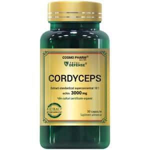 Supliment alimentar Cordyceps 300 mg, 30 capsule, COSMO PHARM