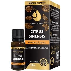 Ulei esential Portocala Dulce, 10 ml, COSMO PHARM