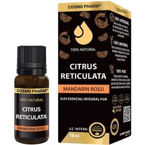 Ulei esential Mandarin Rosu, 10 ml, COSMO PHARM