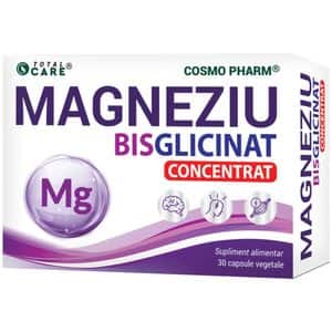 Supliment alimentar Magneziu Bisglicinat, 30 capsule, COSMO PHARM