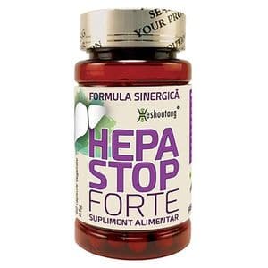 Supliment Hepastop Forte, 60 capsule, QINGDAO HESHOUTANG