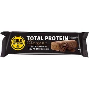 Baton proteic Total Protein, ciocolata, 46 g x 15 buc, GOLDNUTRITION