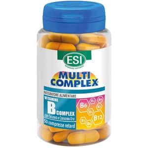 Supliment alimentar Vitamina B Complex, Seleniu si Q10 MultiComplex, 50 comprimate, ESI