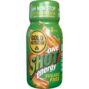 Bautura pentru energie si concentrare One Shot Energy, 60 ml x 10 buc, GOLDNUTRITION