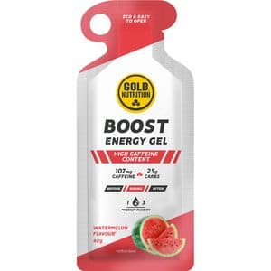 Gel Boost Energy, aroma pepene rosu, 40 g x 16 bucati, GOLDNUTRITION