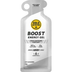 Gel Boost Energy, fara Aroma, 40 g x 16 bucati, GOLDNUTRITION