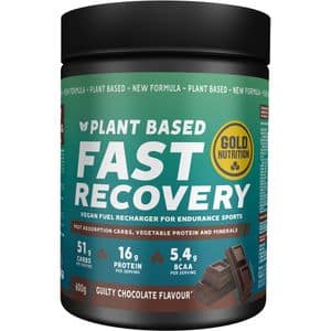 Pudra Fast Recovery Vegan, aroma Ciocolata, 600 g, GOLDNUTRITION