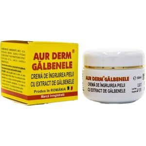Crema Aur Derm cu Galbenele si Rasina de conifere, 50 ml, LAUR MED