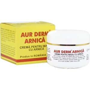 Crema Aur Derm masaj cu Arnica, 50 ml, LAUR MED