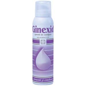 Spuma de curatare pentru igiena intima la menopauza GINEDIX, 150ml
