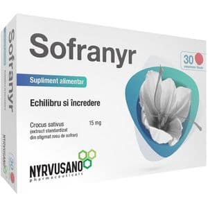Supliment alimentar Sofranyr, 30 comprimate filmate, NYRVUSANO