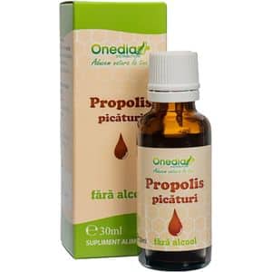 Tinctura de Propolis fara alcool, 30 ml, ONEDIA