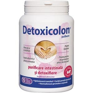 Supliment alimentar Detoxicolon, 450 gr, DACIA PLANT