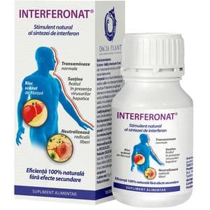 Supliment alimentar Interferonat, 120 comprimate, DACIA PLANT