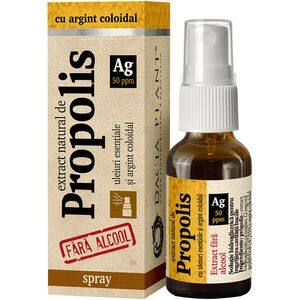 Supliment alimentar Spray Propolis Cu Argint Coloidal, 20 ml, DACIA PLANT