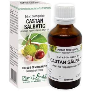 Extract din Muguri Castan Salbatic, 50 ml, PLANTEXTRAKT