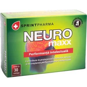 Supliment alimentar NEURO maxx, 30 capsule, SPRINT PHARMA