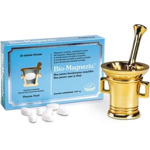 Supliment alimentar Bio-Magneziu, 30 tablete filmate, PHARMA NORD