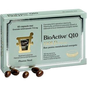 Supliment alimentar Bio Active Q10 Gold 100 mg, 60 capsule moi, PHARMA NORD