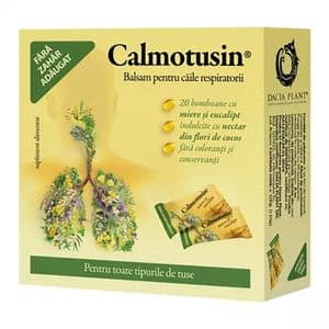 Supliment alimentar Calmotusin, 20 dropsuri, DACIA PLANT