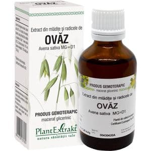 Extract din Mladite si Radicele de Ovaz, 50 ml, PLANTEXTRAKT