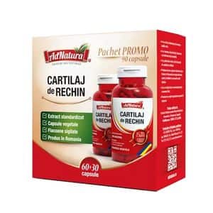 Supliment alimentar Cartilaj de Rechin, 60 + 30 capsule, AD NATURA