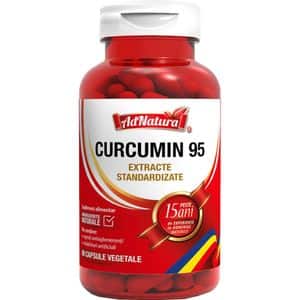 Supliment alimentar Curcumin 95, 60 capsule, AD NATURA