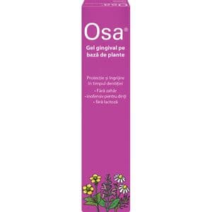 Gel gingival pe baza de plante Osa DR. KURT WOLFF, 20g