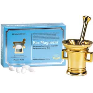 Supliment alimentar Bio-Magneziu, 60 tablete filmate, PHARMA NORD