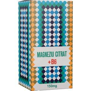 Supliment alimentar Magneziu Citrat + Vitamina B6, 25 stickuri, LABORATOARELE REMEDIA