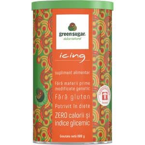 Supliment Green Sugar Icing Pudra, 800 g, LABORATOARELE REMEDIA