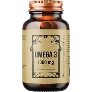 Supliment alimentar Omega 3 1000 mg, 50 capsule moi, LABORATOARELE REMEDIA