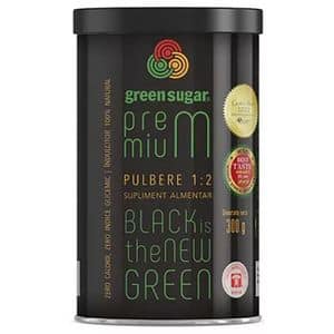 Supliment Green Sugar Premium 1:2 Pulbere, 300 g, LABORATOARELE REMEDIA