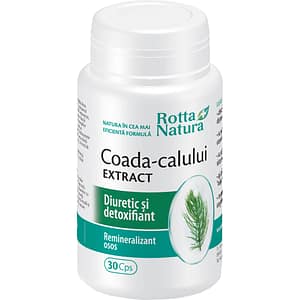 Supliment alimentar Coada Calului Extract, 30 capsule, ROTTA NATURA