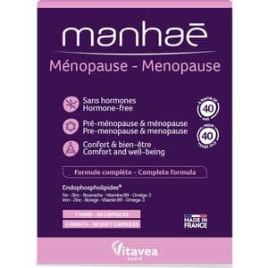 Supliment Menopause pentru menopauza si premenopauza Manhae, 30 capsule, VITAVEA