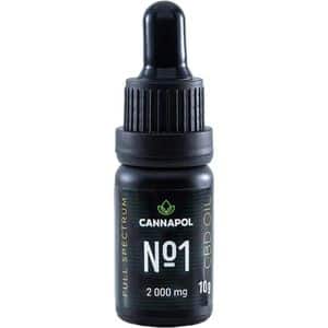 Ulei esential CBD No. 1, 2000 mg, CANNAPOL, 10 g