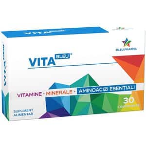 Supliment alimentar VitaBleu, 30 comprimate, BLEU PHARMA