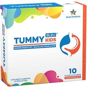 Supliment alimentar Tummy Bleu Kids, 10 plicuri, BLEU PHARMA