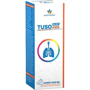 Supliment alimentar Sirop Tuso Bleu Kids, 200 ml, BLEU PHARMA