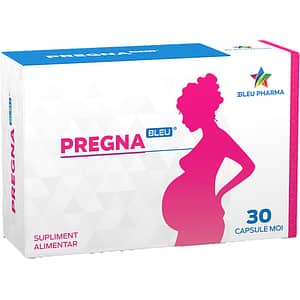 Supliment PregnaBleu, 30 capsule moi, BLEU PHARMA