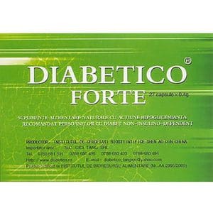 Supliment alimentar Diabetico Forte, 27 capsule