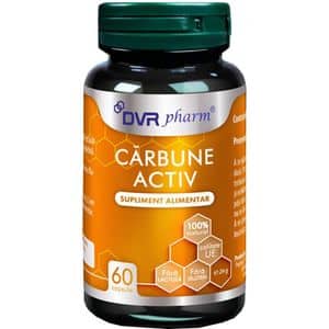 Supliment Carbune Activ, 60 capsule, DVR PHARM