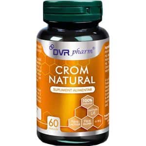 Supliment Crom natural, 60 capsule, DVR PHARM