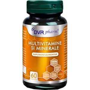 Supliment Multivitamine si Minerale, 60 capsule, DVR PHARM