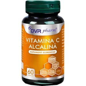 Supliment Vitamina C Alcalina, 60 capsule, DVR PHARM