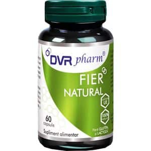 Supliment Fier natural, 60 capsule, DVR PHARM