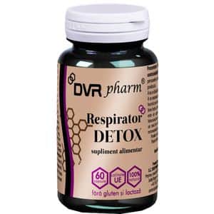 Supliment Respirator Detox, 60 capsule, DVR PHARM